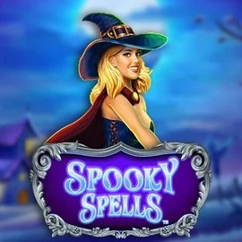Slots logo of Spooky Spells from Novomatic at Robocat Casino